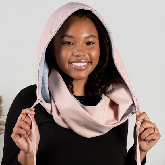 YellowCake Shop designer hooded infinity scarf - Picture 1 of 6